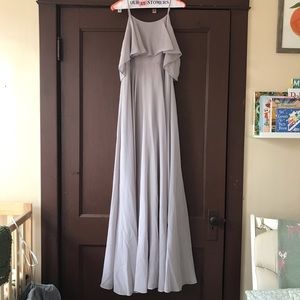 Grey formal dress